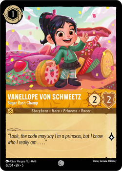 Vanellope Von Schweetz - Sugar Rush Champ (006/204) [Shimmering Skies]