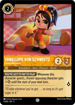 Vanellope Von Schweetz - Candy Mechanic (009/204) [Shimmering Skies]
