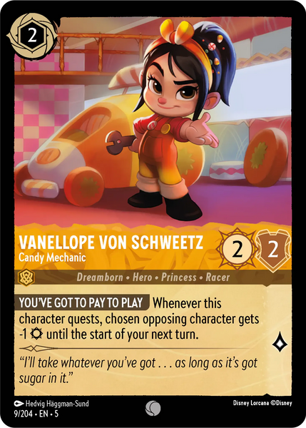 Vanellope Von Schweetz - Candy Mechanic (009/204) [Shimmering Skies]