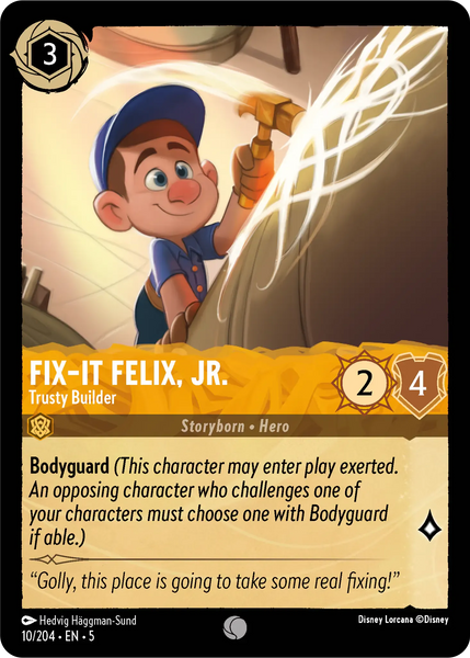 Fix-It Felix, Jr. - Trusty Builder (010/204) [Shimmering Skies]