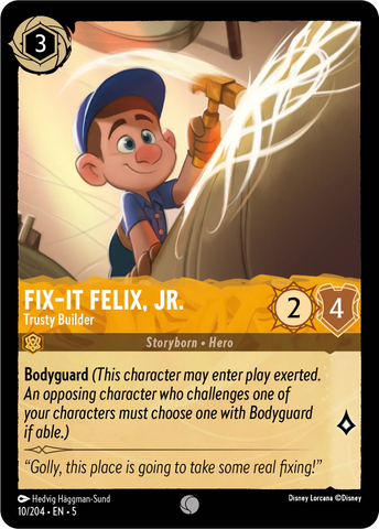 Fix-It Felix, Jr. - Trusty Builder (010/204) [Shimmering Skies]