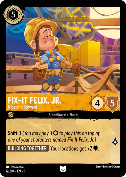 Fix-It Felix, Jr. - Niceland Steward (012/204) [Shimmering Skies]