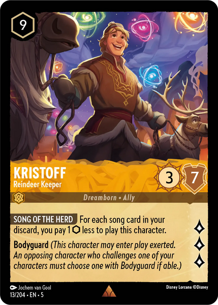 Kristoff - Reindeer Keeper (013/204) [Shimmering Skies]