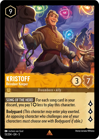 Kristoff - Reindeer Keeper (013/204) [Shimmering Skies]