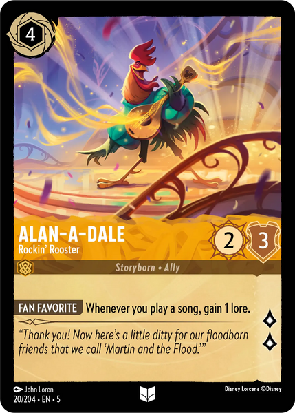 Alan-a-Dale - Rockin' Rooster (020/204) [Shimmering Skies]