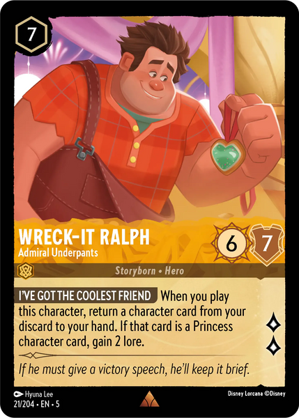 Wreck-It Ralph - Admiral Underpants (021/204) [Shimmering Skies]