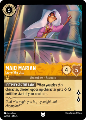 Maid Marian - Lady of the Lists (022/204) [Shimmering Skies]