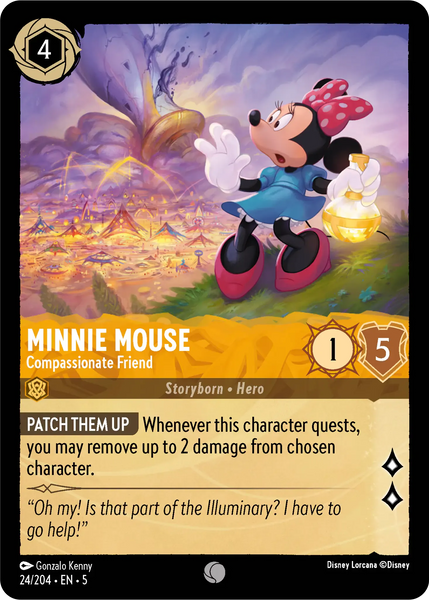 Minnie Mouse - Compassionate Friend (024/204) [Shimmering Skies]