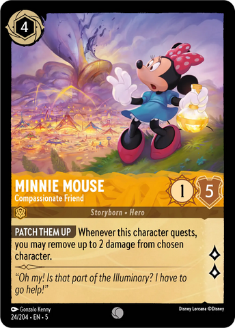 Minnie Mouse - Compassionate Friend (024/204) [Shimmering Skies]