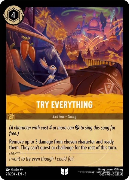 Try Everything (025/204) [Shimmering Skies]
