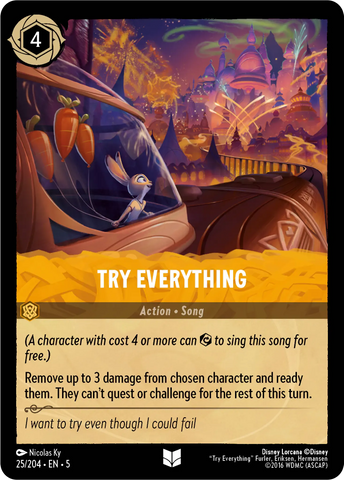 Try Everything (025/204) [Shimmering Skies]