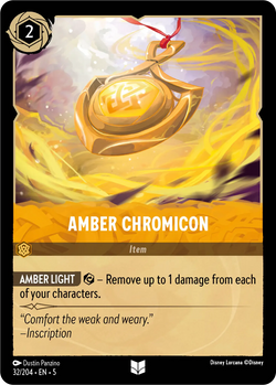 Amber Chromicon (032/204) [Shimmering Skies]