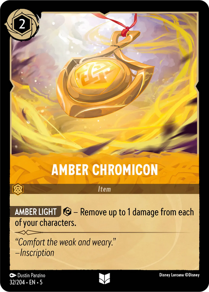 Amber Chromicon (032/204) [Shimmering Skies]