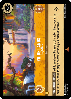 Pride Lands - Jungle Oasis (034/204) [Shimmering Skies]