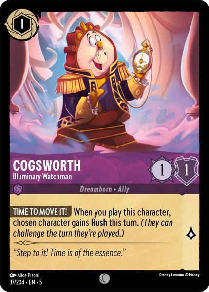Cogsworth - Illuminary Watchman (037/204) [Shimmering Skies]