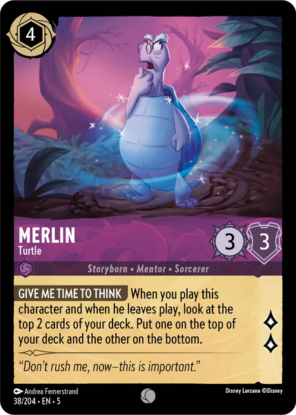Merlin - Turtle (038/204) [Shimmering Skies]