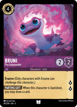 Bruni - Fire Salamander (040/204) [Shimmering Skies]
