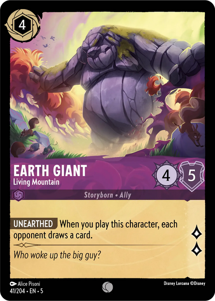 Earth Giant - Living Mountain (041/204) [Shimmering Skies]