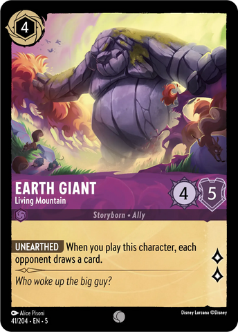 Earth Giant - Living Mountain (041/204) [Shimmering Skies]