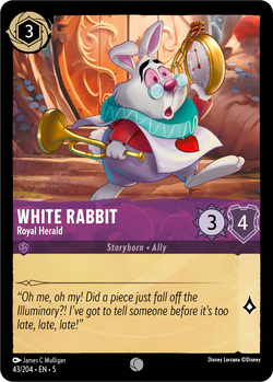 White Rabbit - Royal Herald (043/204) [Shimmering Skies]