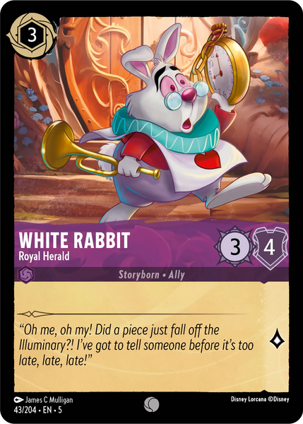 White Rabbit - Royal Herald (043/204) [Shimmering Skies]