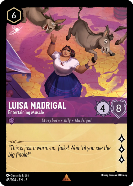 Luisa Madrigal - Entertaining Muscle (045/204) [Shimmering Skies]
