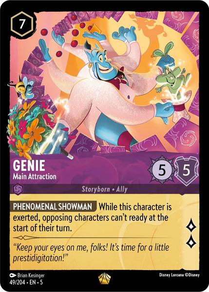 Genie - Main Attraction (049/204) [Shimmering Skies]