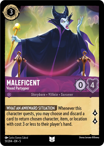 Maleficent - Vexed Partygoer (051/204) [Shimmering Skies]