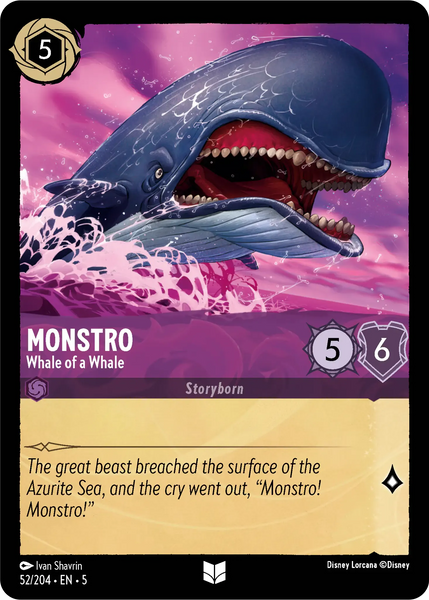 Monstro - Whale of a Whale (052/204) [Shimmering Skies]