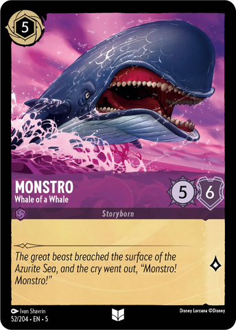 Monstro - Whale of a Whale (052/204) [Shimmering Skies]