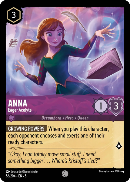 Anna - Eager Acolyte (056/204) [Shimmering Skies]