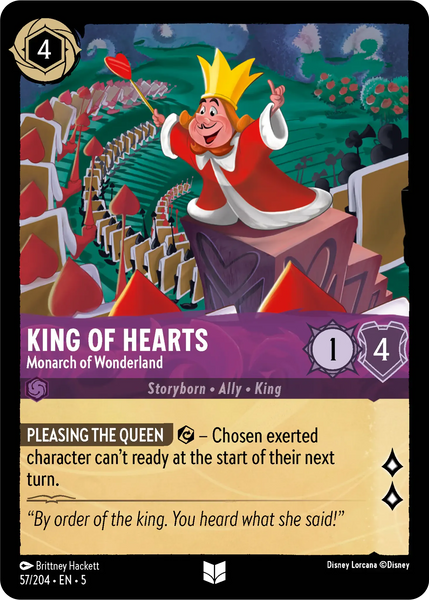King of Hearts - Monarch of Wonderland (057/204) [Shimmering Skies]