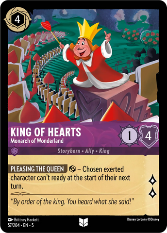 King of Hearts - Monarch of Wonderland (057/204) [Shimmering Skies]