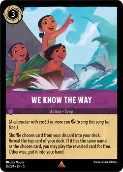 We Know The Way (061/204) [Shimmering Skies]