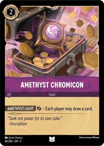 Amethyst Chromicon (066/204) [Shimmering Skies]