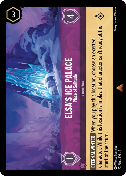 Elsa's Ice Palace - Place of Solitude (067/204) [Shimmering Skies]