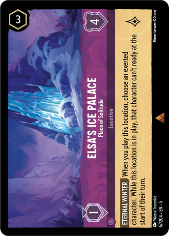 Elsa's Ice Palace - Place of Solitude (067/204) [Shimmering Skies]