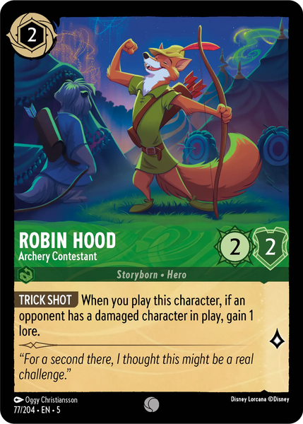 Robin Hood - Archery Contestant (077/204) [Shimmering Skies]