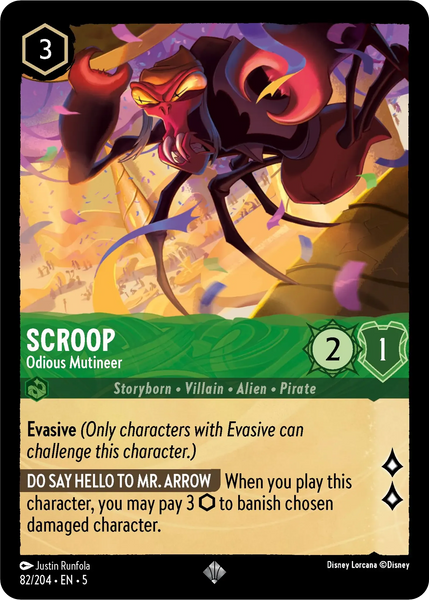 Scroop - Odious Mutineer (082/204) [Shimmering Skies]