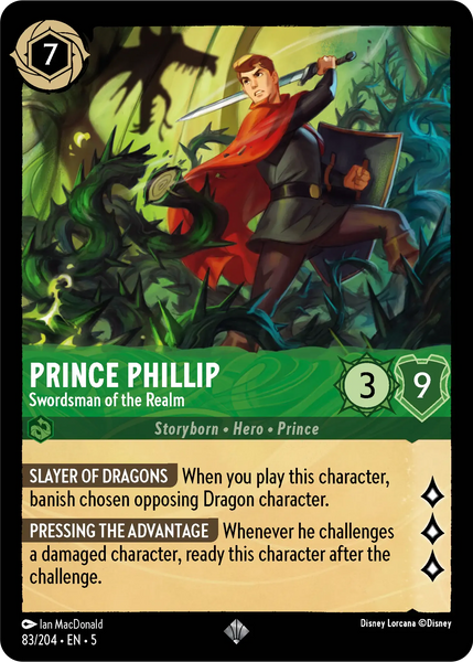 Prince Phillip - Swordsman of the Realm (083/204) [Shimmering Skies]