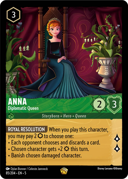 Anna - Diplomatic Queen (085/204) [Shimmering Skies]
