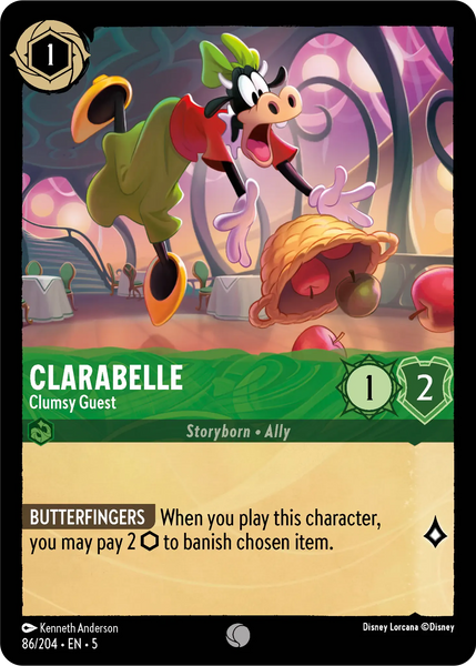 Clarabelle - Clumsy Guest (086/204) [Shimmering Skies]