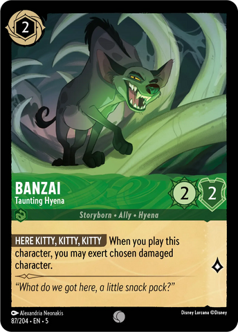 Banzai - Taunting Hyena (087/204) [Shimmering Skies]