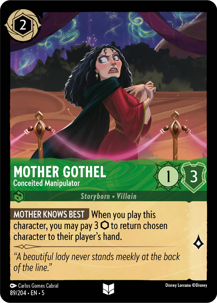 Mother Gothel - Conceited Manipulator (089/204) [Shimmering Skies]