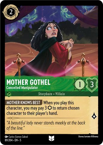 Mother Gothel - Conceited Manipulator (089/204) [Shimmering Skies]