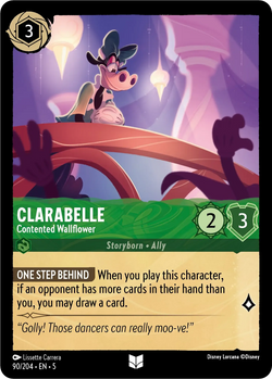 Clarabelle - Contented Wallflower (090/204) [Shimmering Skies]