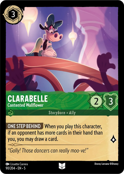 Clarabelle - Contented Wallflower (090/204) [Shimmering Skies]