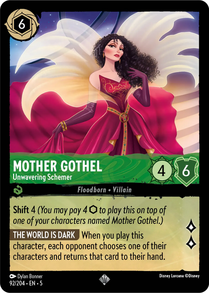 Mother Gothel - Unwavering Schemer (092/204) [Shimmering Skies]