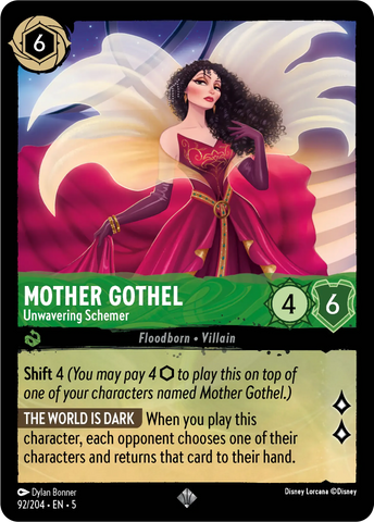 Mother Gothel - Unwavering Schemer (092/204) [Shimmering Skies]