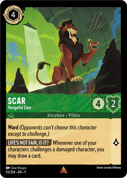Scar - Vengeful Lion (093/204) [Shimmering Skies]
